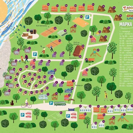 I Pole Namiotowe River Park Zator