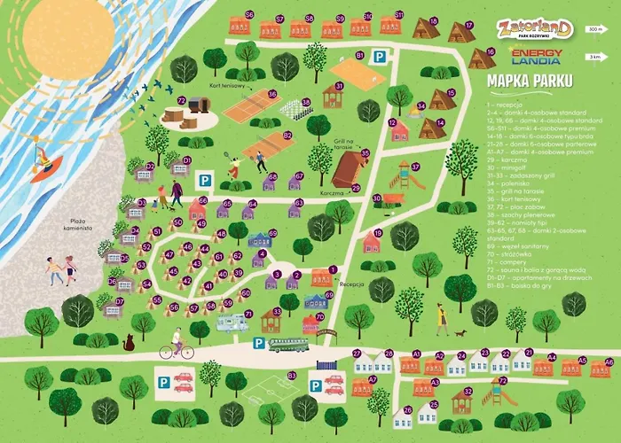 I Pole Namiotowe River Park Zator